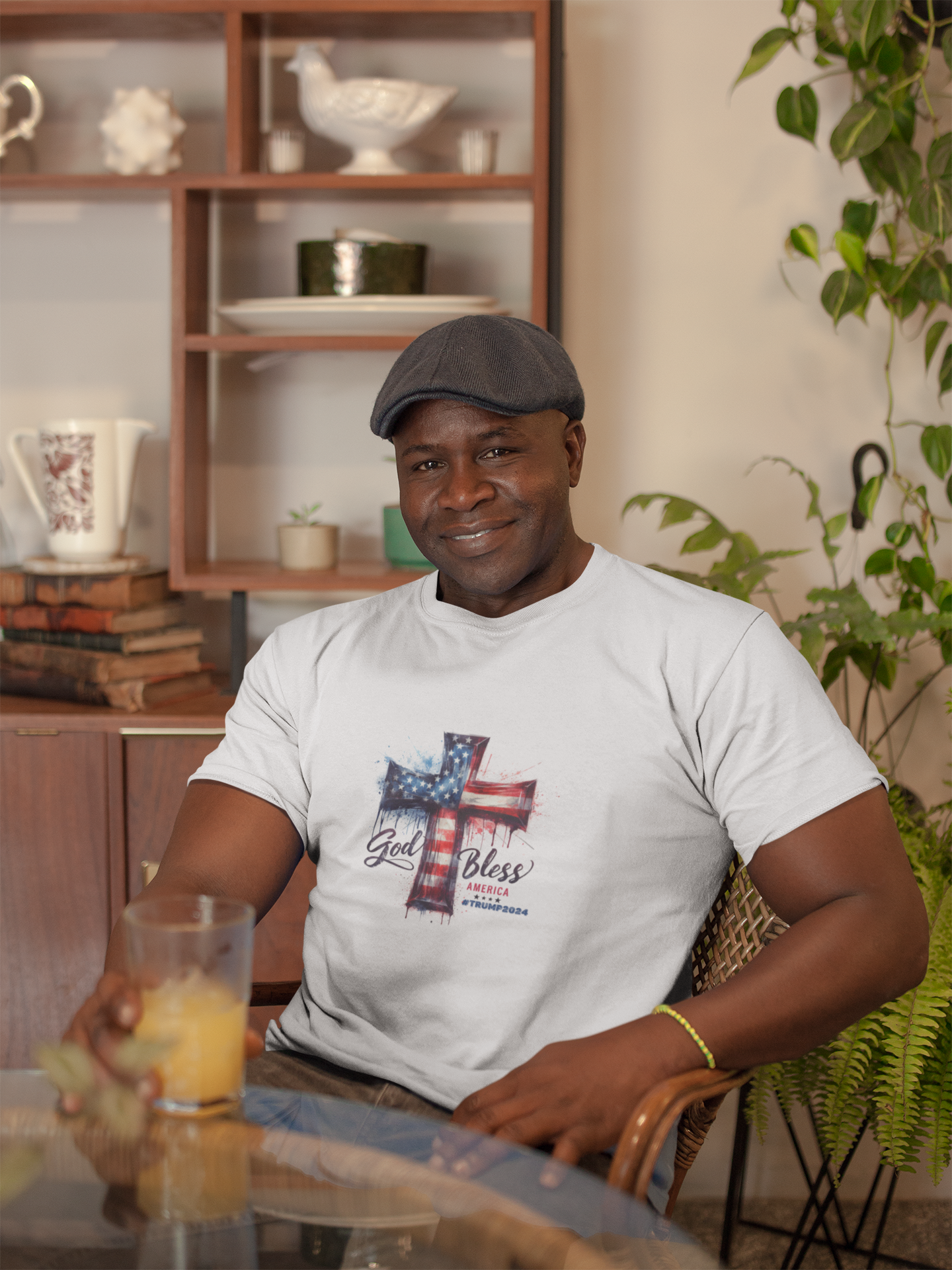 God Bless America - Premium Quality Tee, Made in the U.S.A.