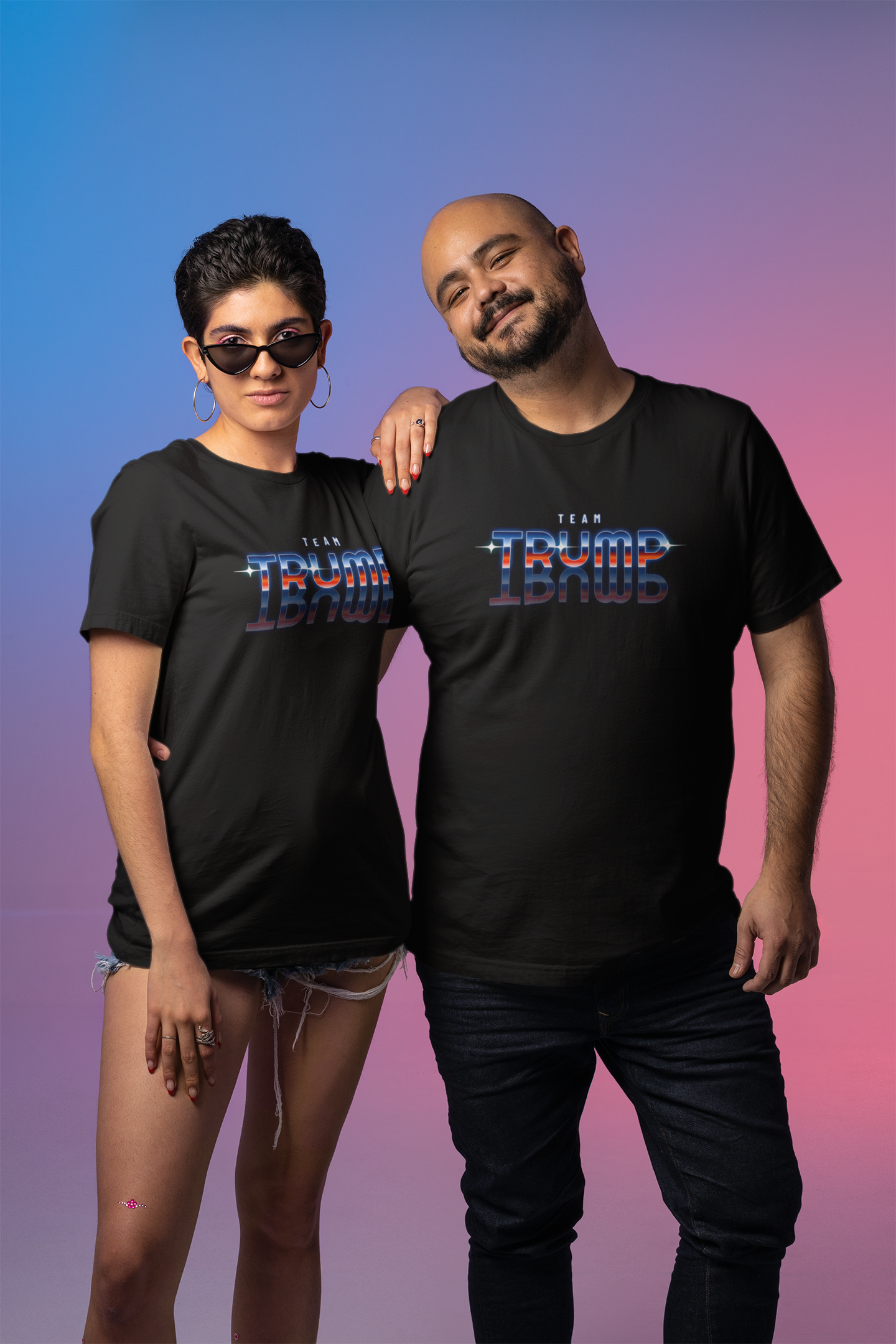 Team Trump - Premium Quality Tee, Made in the U.S.A.