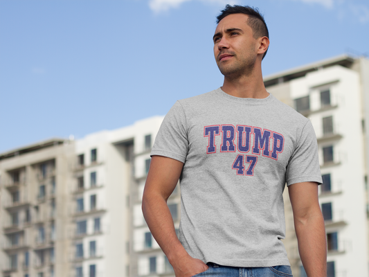 Trump 47 - Premium Quality Tee, Made in the U.S.A.