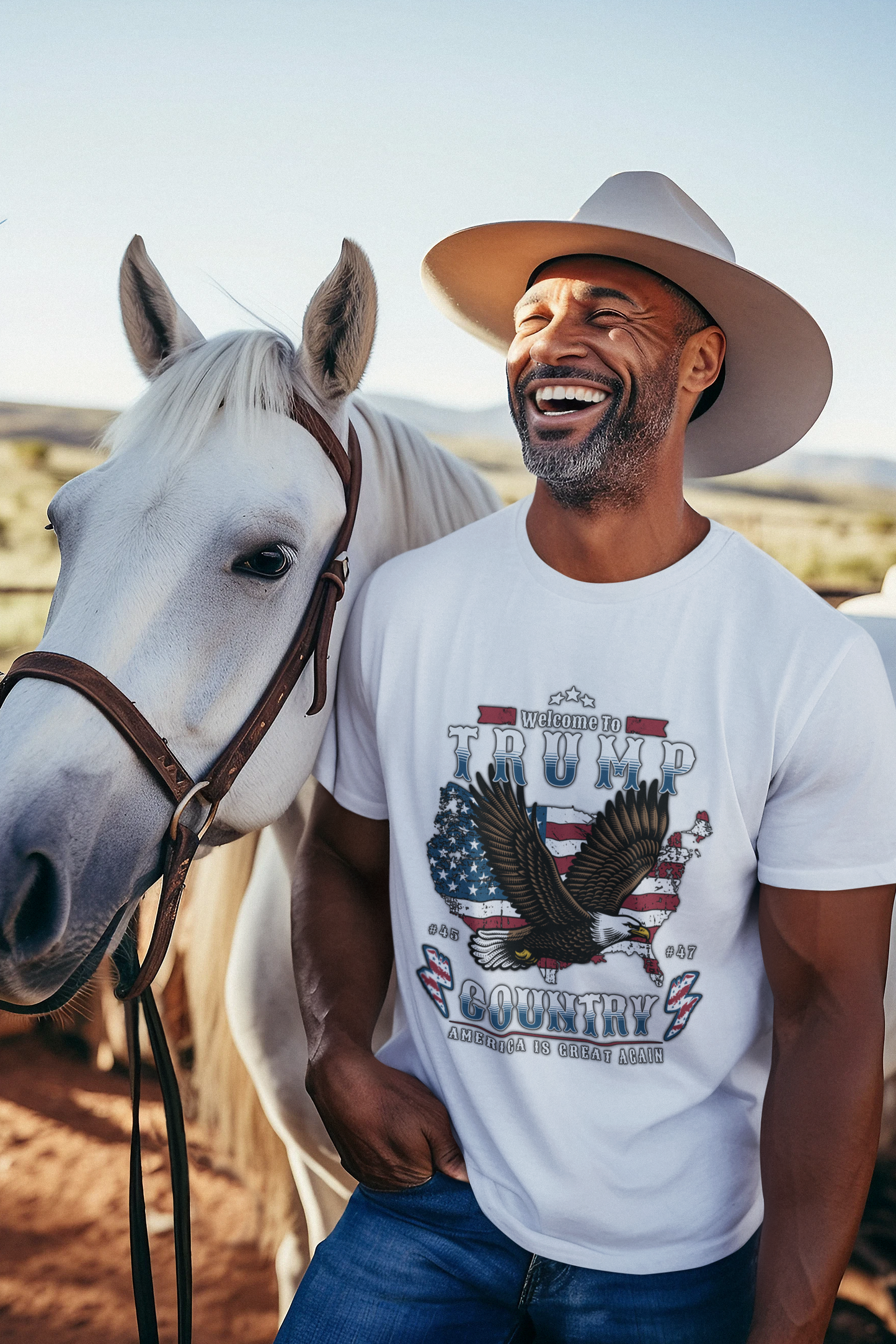 Trump Country - Premium Quality Tee, Made in the U.S.A.