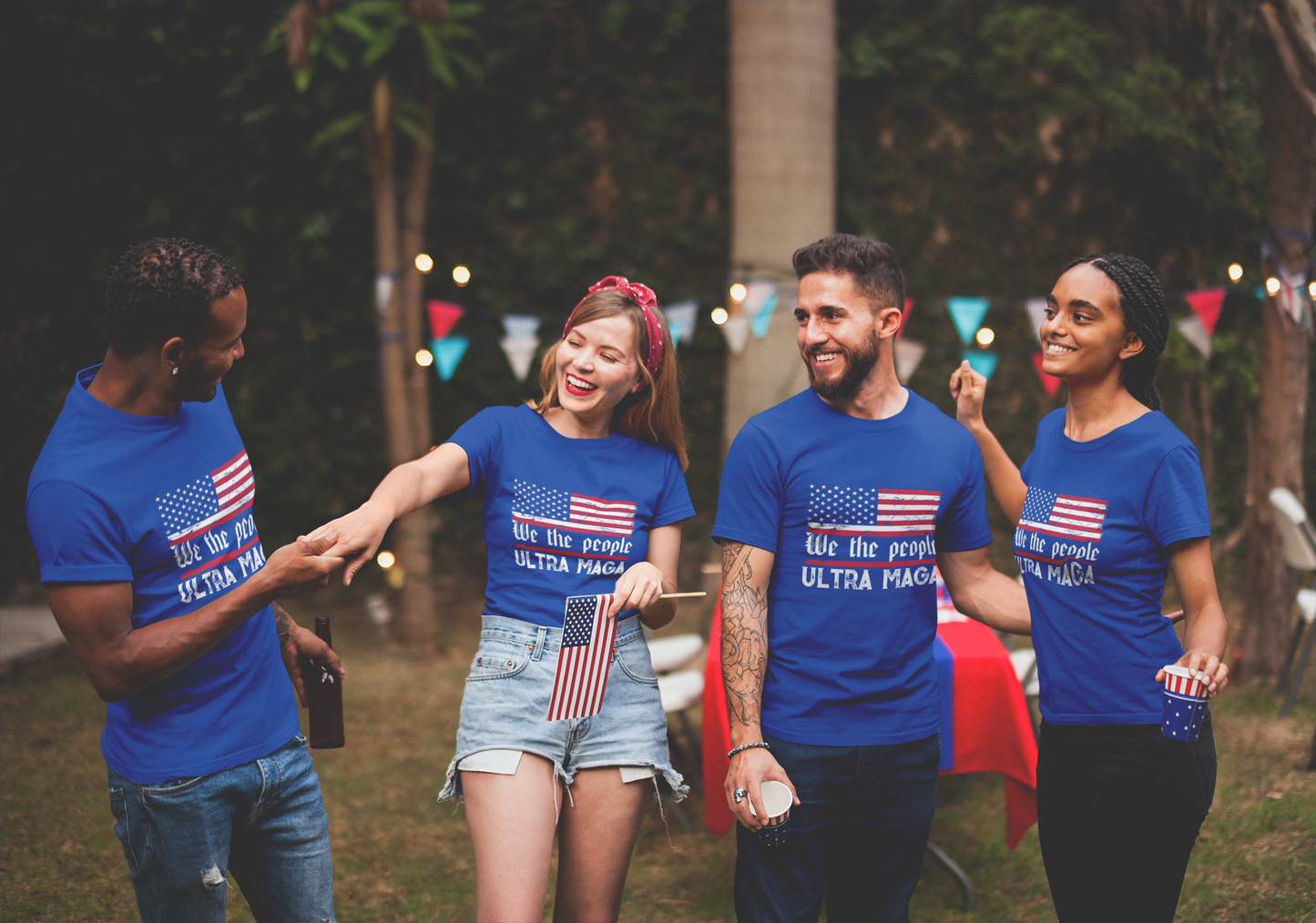 We The People - Premium Quality Tee, Made in the U.S.A.