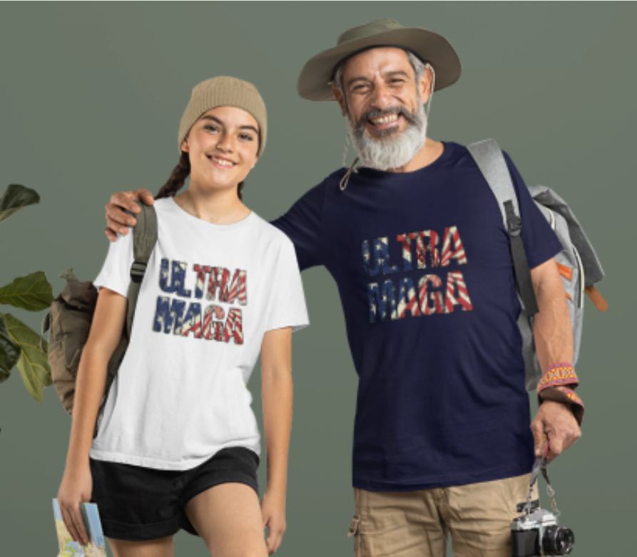 Ultra MAGA - Premium Quality Tee, Made in the U.S.A.