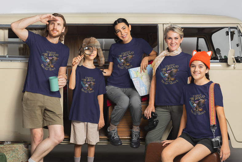 United We Stand - Premium Quality Tee, Made in the U.S.A.